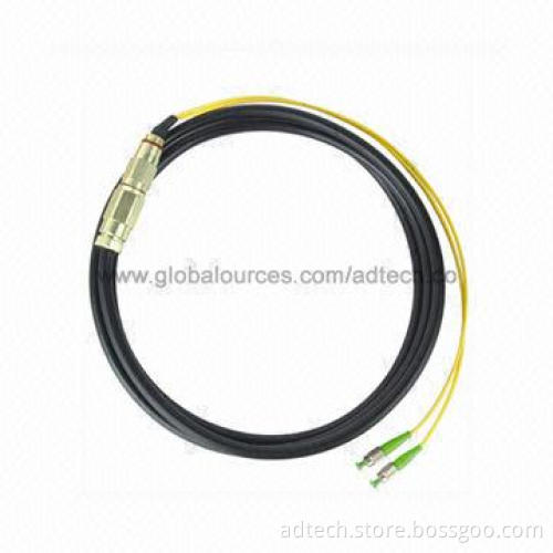 FC APC Fiber-optic Pigtail, Waterproof 2-fiber, ≤0.2dB Durability, 1.5m Cable Length